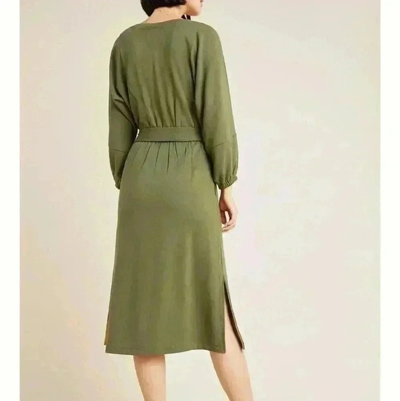 Size Small NWT Anthropologie Thalia Midi Dress - Picture 2 of 10